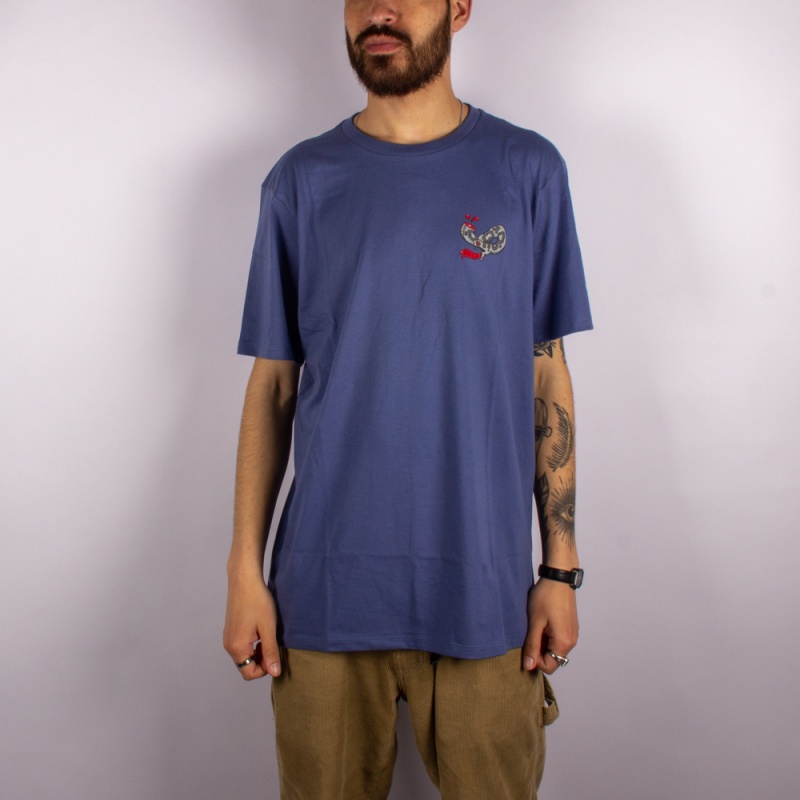 Camiseta RVCA Snake Bite Azul